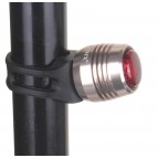 Dosun Ruby RC100 Rear Light - USB rechargeable (Silver)