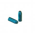 ETC Bullet Valve Caps (Blue) - Schrader Valves Only!