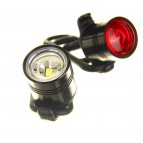 Lezyne 2015 Femto Drive LED Bike Light Set (Black)