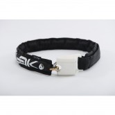 Hiplok LITE Wearable Chain Bike Lock (Bronze Sold Secure) (Black/White)