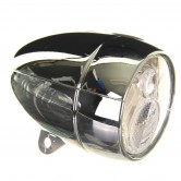 Axa Vintage LED Front Bike Light (Chrome)