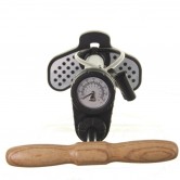 Beto Floor Pump with Wooden Handle