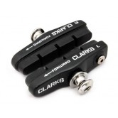 Clarks Elite Road Brake Pads w/Lightweight Alloy Holder for Shimano 105SC, Ultegra, Dura-Ace