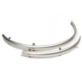 Contec 45mm Fixed Mudguards (Silver)