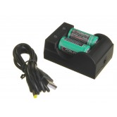 Exposure USB Charger with 2 x CR123 Batteries