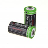 Exposure RCR123A rechargeable batteries (2x)