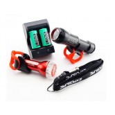 Exposure Spark Mk4 with Exposure Flare, rechargeable batteries and charger