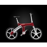 Mando Footloose IM Chainless Electric Bike (Red)