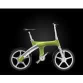Footloose IM Chainless Electric Bike (Yellow/Green)