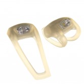 Knog Frog Strobe front and rear bike light set (Transluscent) 