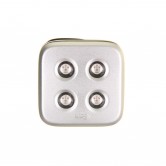 Knog Blinder Rear USB Bike Light (Silver)