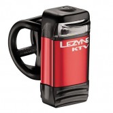 Lezyne KTV Drive USB rechargeable Front - Red