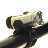 Lezyne Micro Drive USB Rechargeable Front Light (Silver)