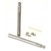 Lezyne 2x Presta Valve Extenders (70mm)