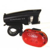 Niterider Ultrafazer 3.0 and TL 5.0 bike light set