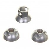 Pinhead Solid Wheel Axle Wheel Lock (Size: 3/8 inch)