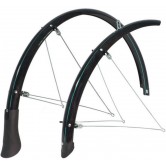 Vavert 45mm Fixed Mudguards (Black/Blue)