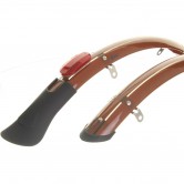 Vavert 45mm Fixed Mudguards (Brown/Grey)