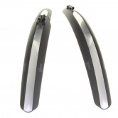 Vavert Nightrider 20" Reflective Mudguard set (Black)