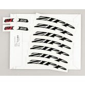 Zipp Decal Set 202 Firecrest (Complete for 1x Tubular or Clincher Wheel) Black